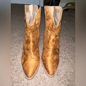 Western Boot with a Little Heel
